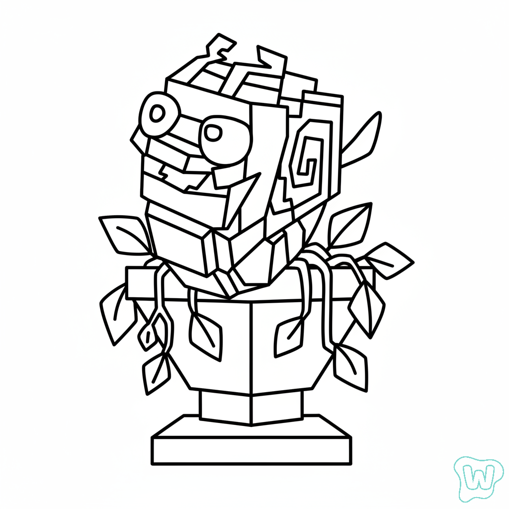 Tootini Shrimpini páginas para colorear imprimibles