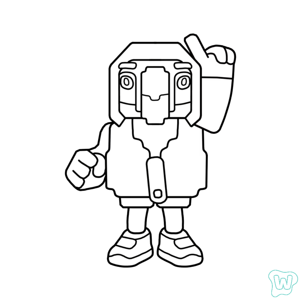 Tuff Toucan dibujos para colorear