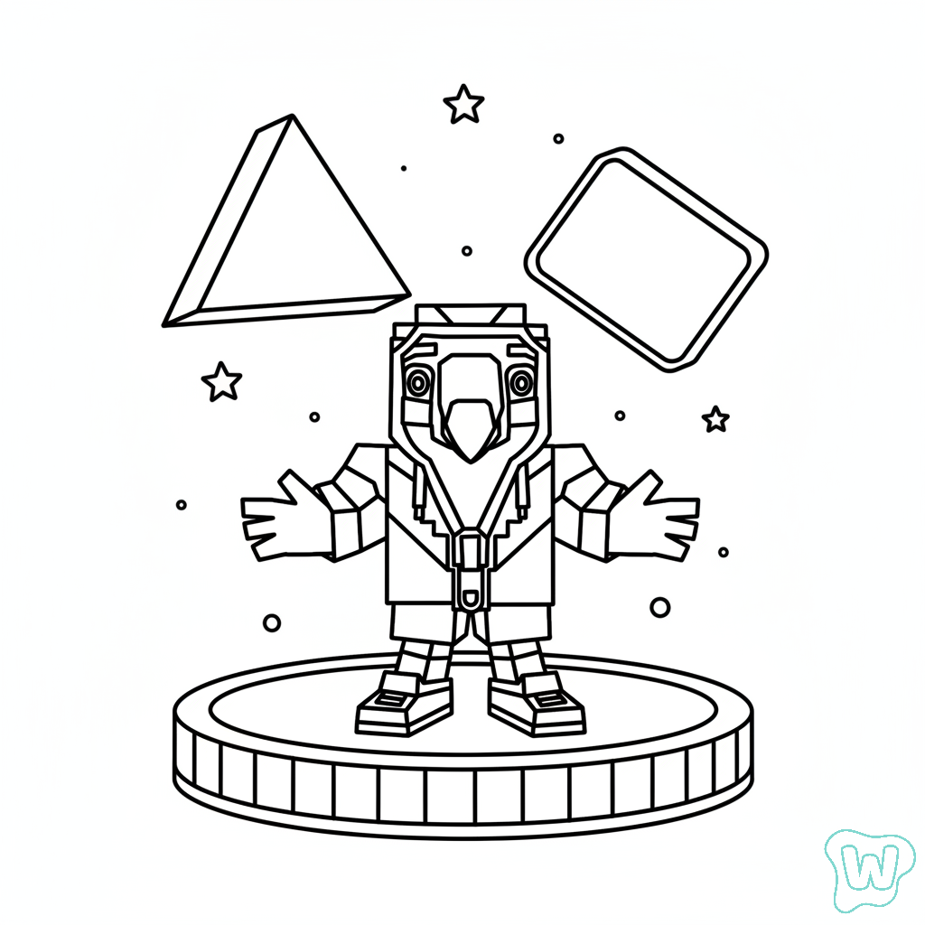 Tuff Toucan imprimir PDF gratis