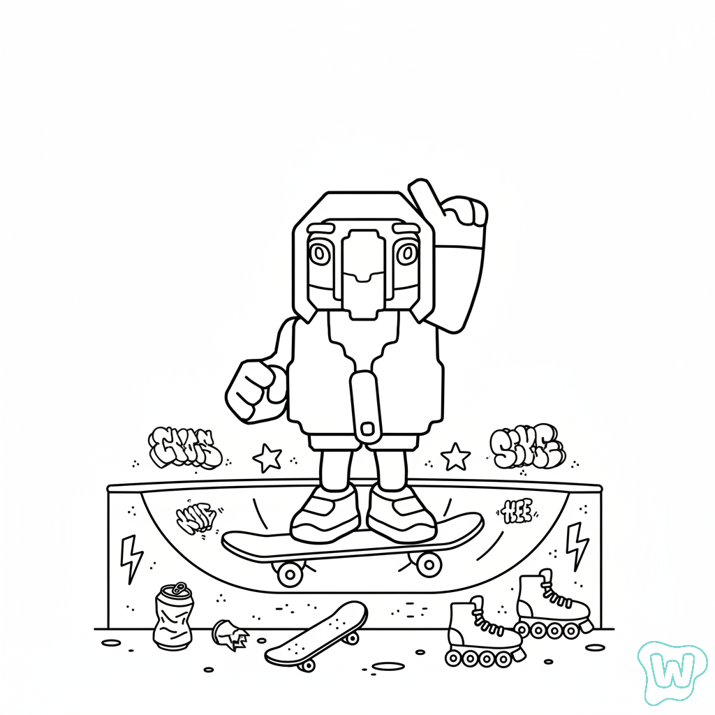 dibujos para colorear grinch Tuff Toucan