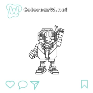 Tuff Toucan para colorear (PDF para imprimir gratis) thumbnail