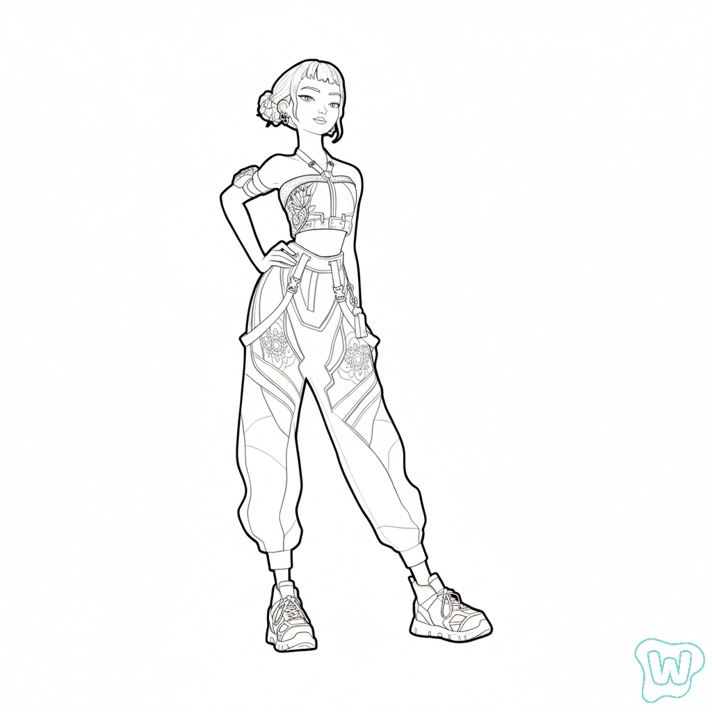 Zoey páginas para colorear imprimibles