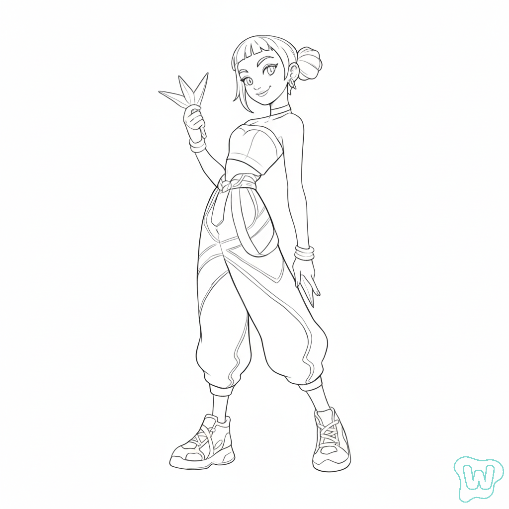 páginas para colorear imprimibles gratis Zoey