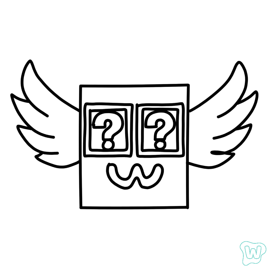 páginas para colorear de preescolar Admin Lucky Block