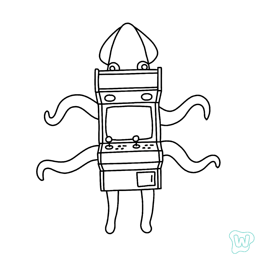 Arcadopus páginas para colorear imprimibles