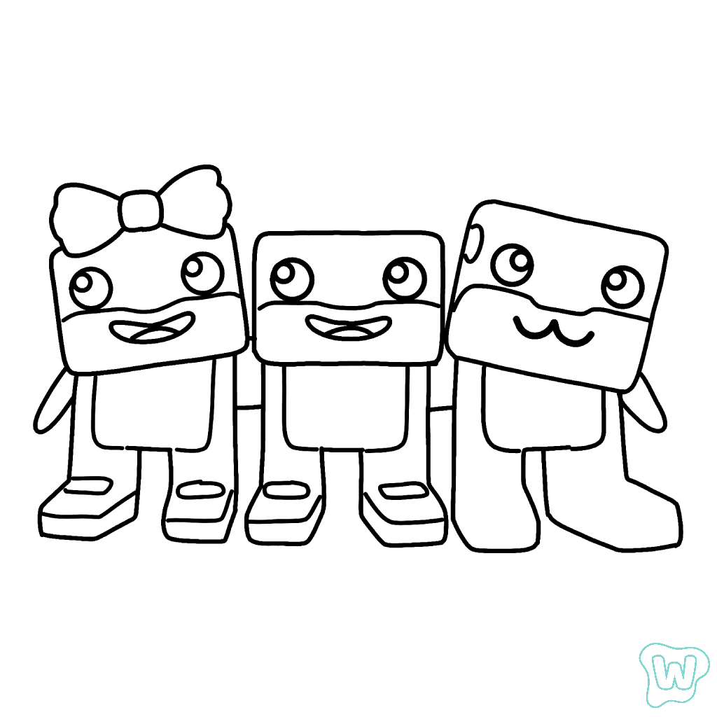 Los Trios páginas para colorear para imprimir