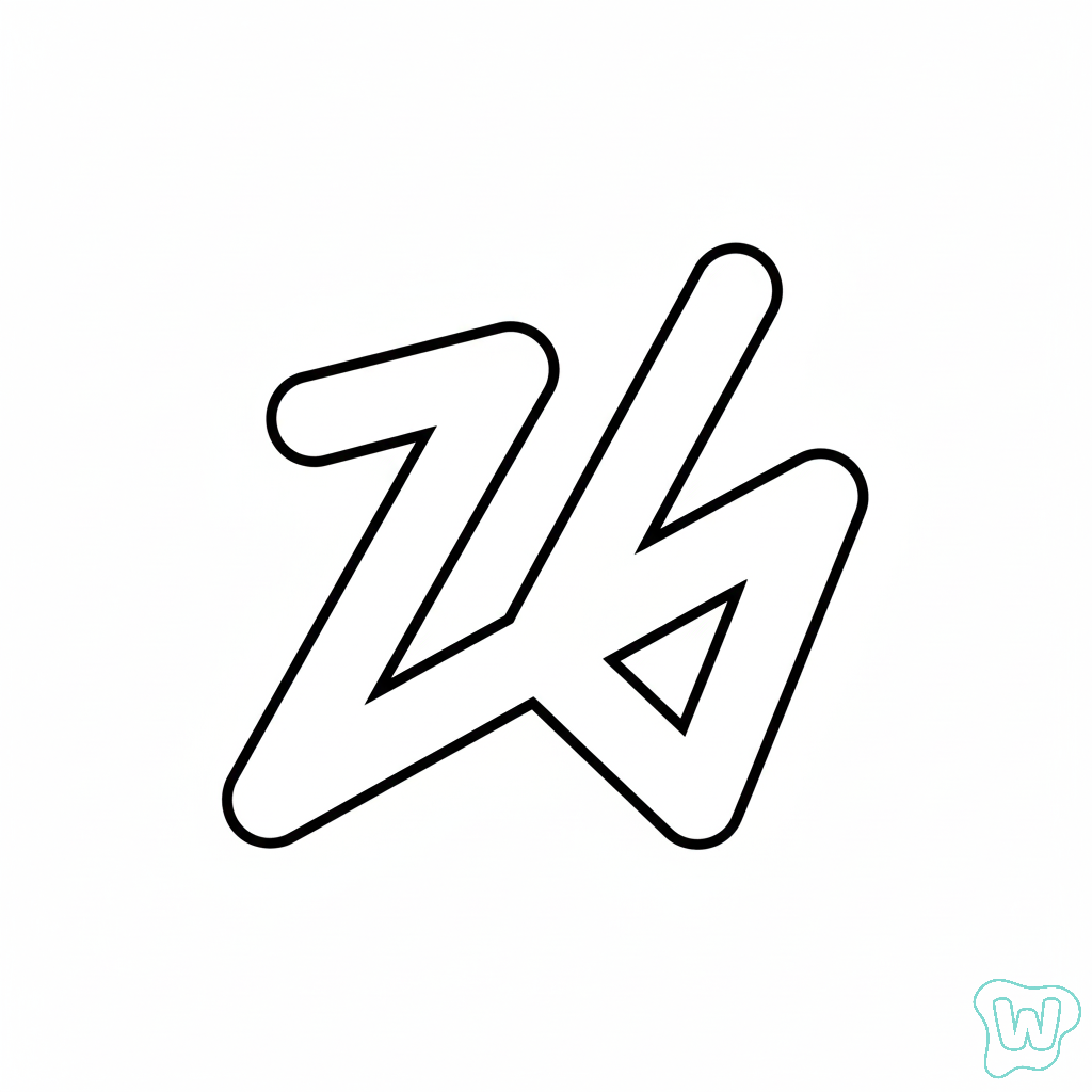 páginas para colorear kawaii lindas Olympic Winter Games 2026 1