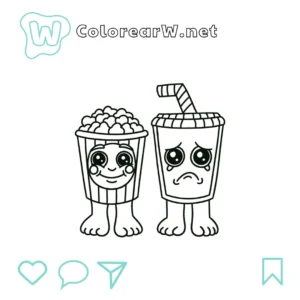 Popcuru and Fizzuru para colorear (PDF para imprimir gratis) thumbnail