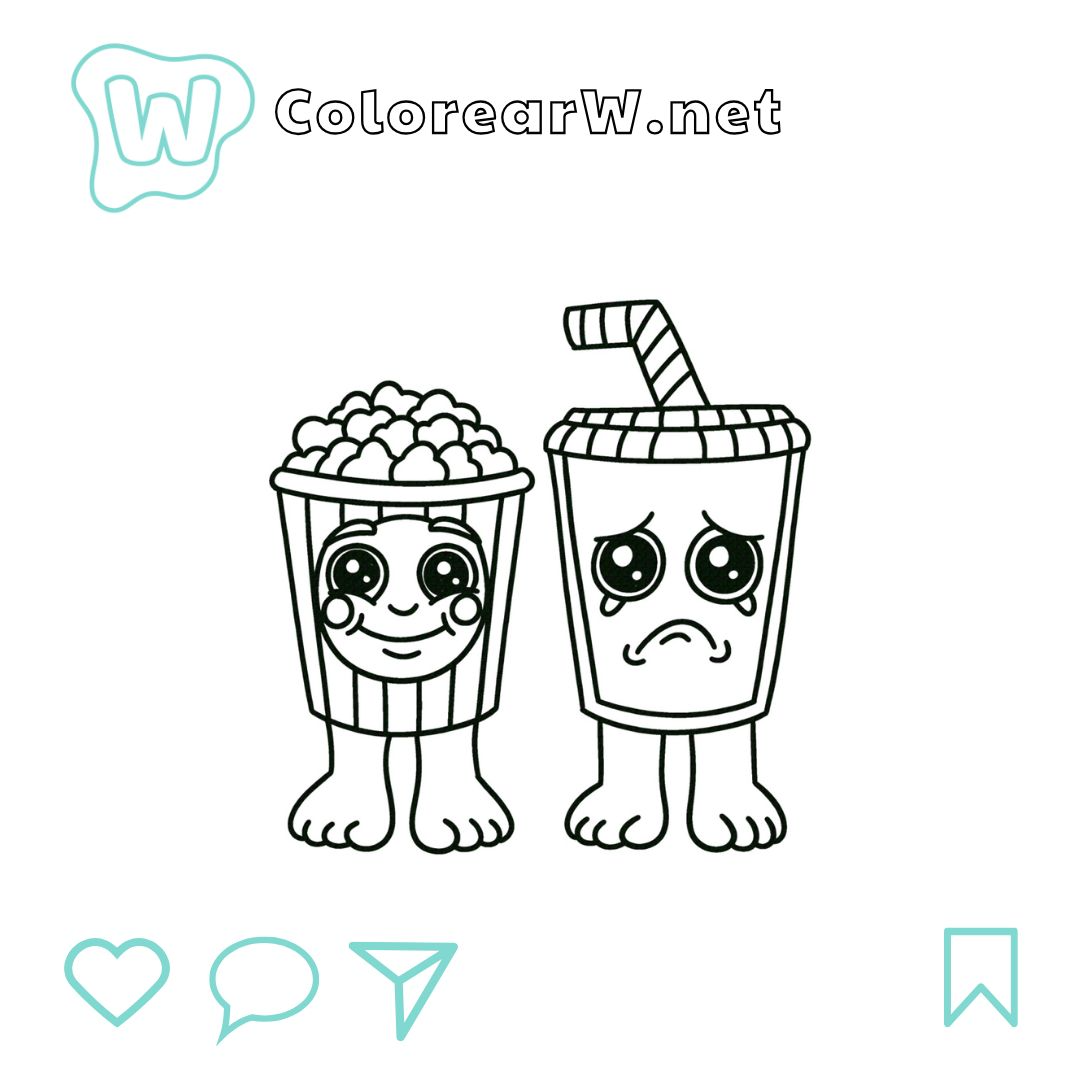 Popcuru and Fizzuru para colorear (PDF para imprimir gratis) thumbnail