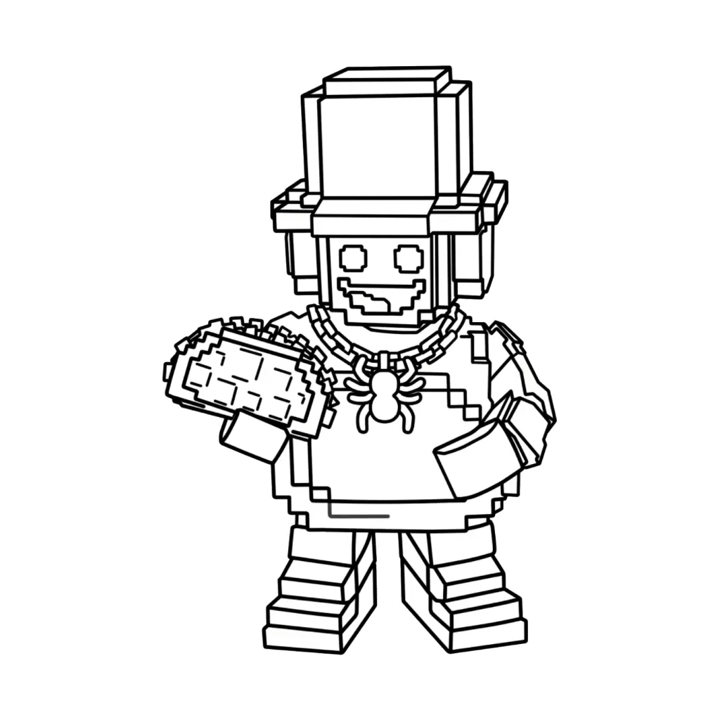 Sammyni Fattini páginas para colorear para adultos fáciles