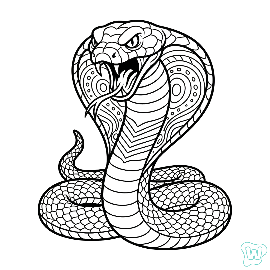 dibujos para colorear grinch Cobra