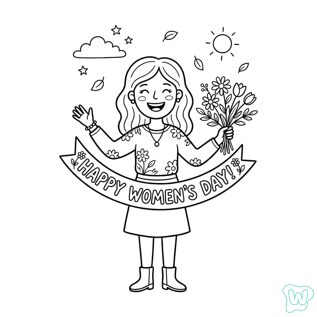 imprimir PDF gratis Happy Women’s Day