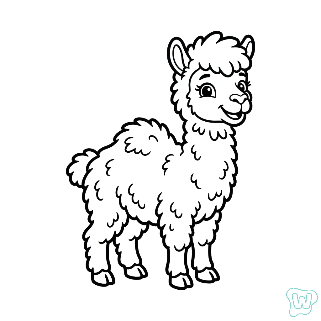 La Alpaca imprimir PDF gratis