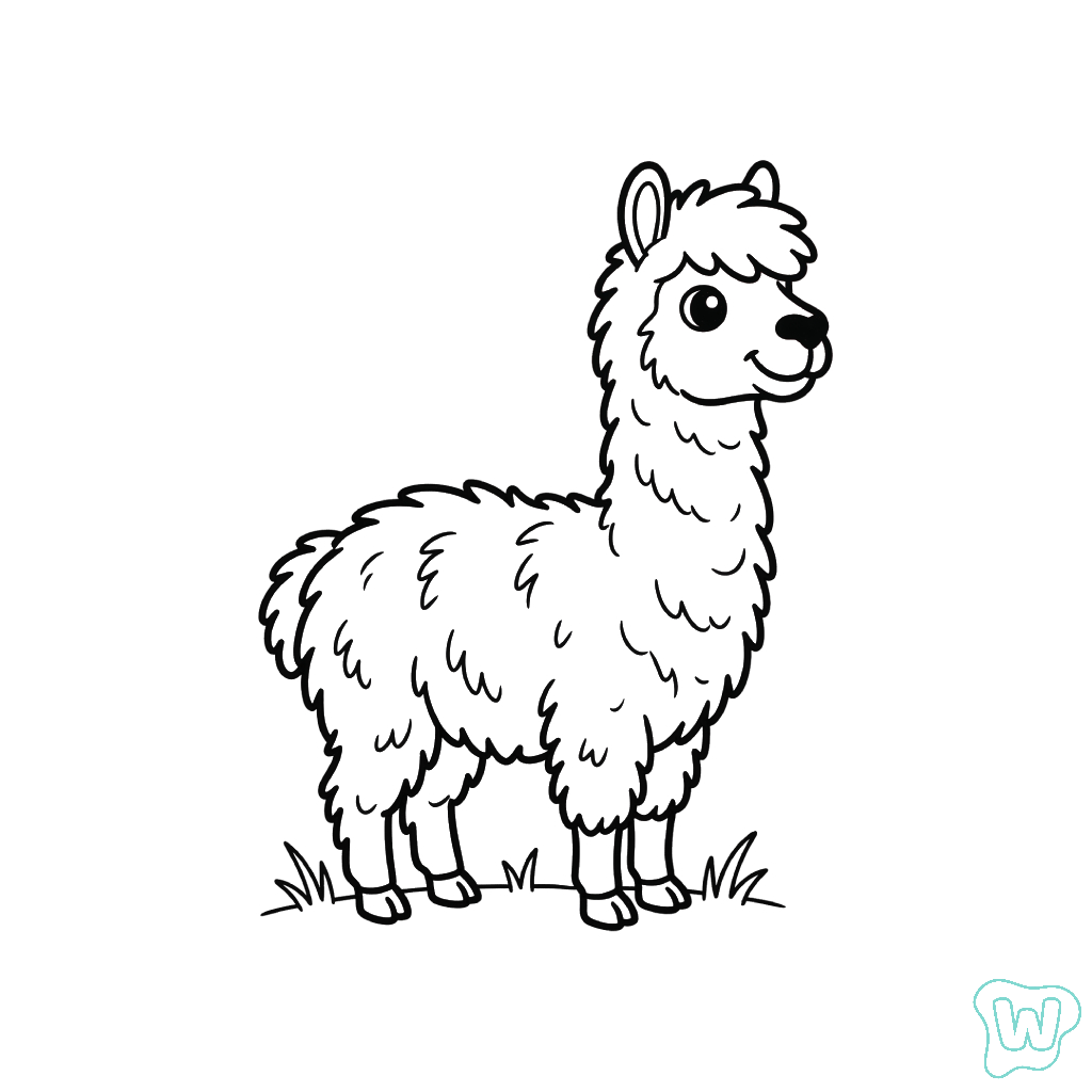 La Alpaca dibujos para colorear grinch