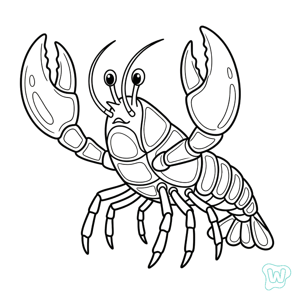 Lobster dibujos para colorear grinch