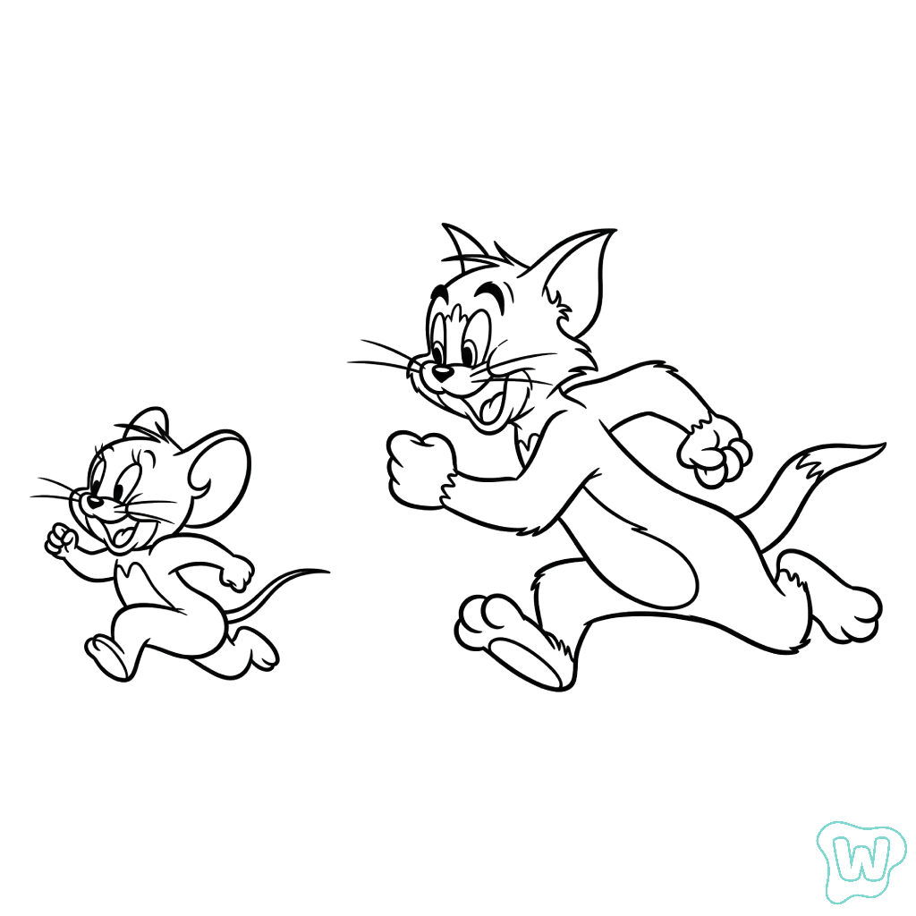 imprimir PDF gratis Tom y Jerry