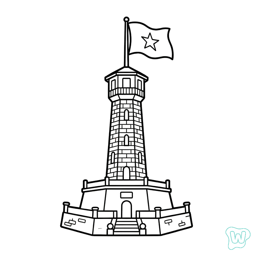 dibujos para colorear Vietnam