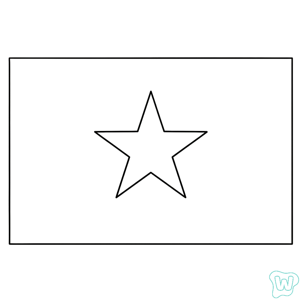 colorear y Imprimir PDF Vietnam