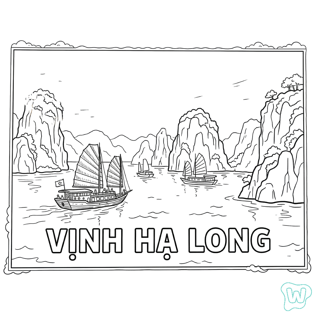 para colorear Vietnam