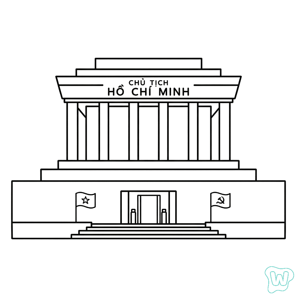 lindas páginas para colorear Vietnam