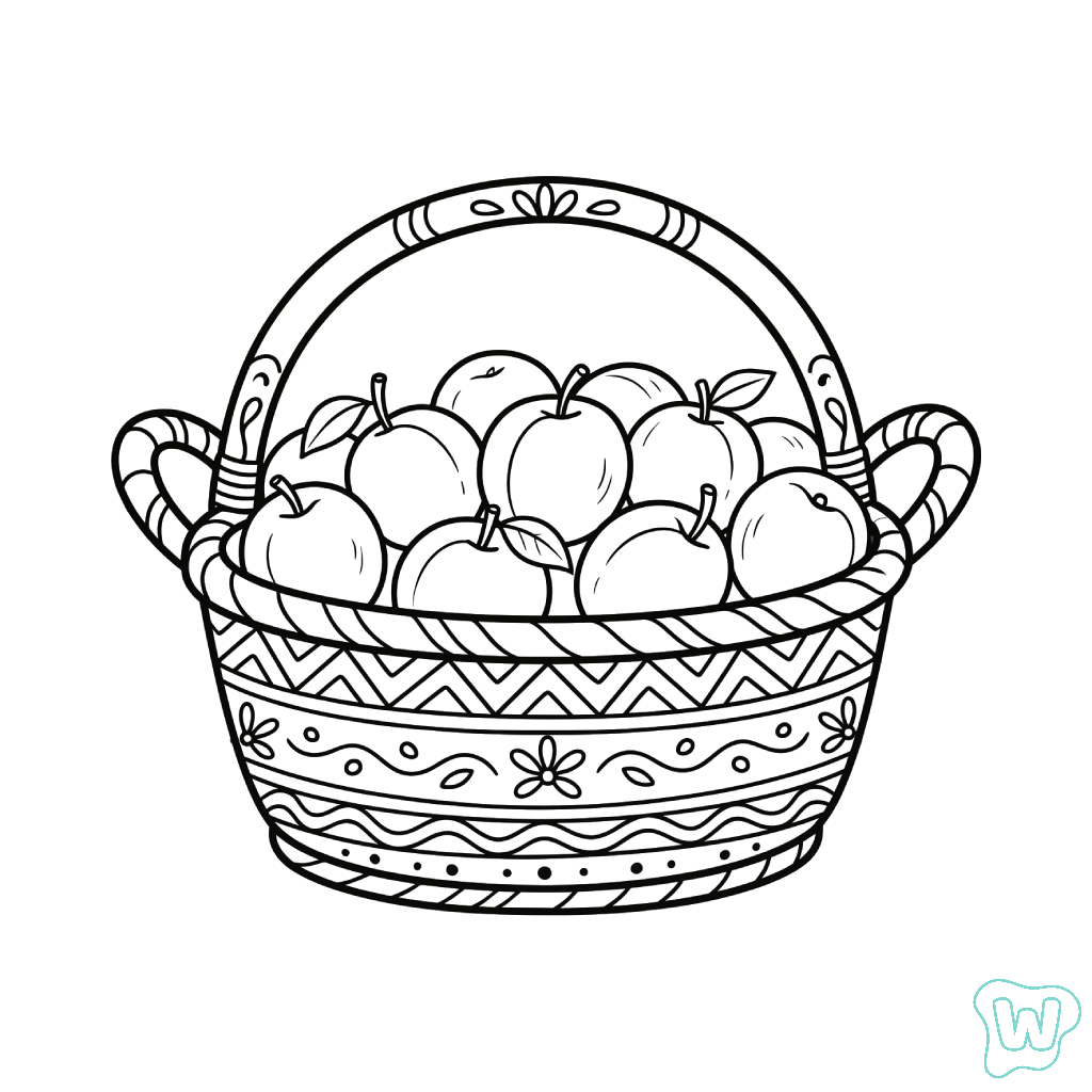 páginas para colorear detalladas de Albaricoque para adultos