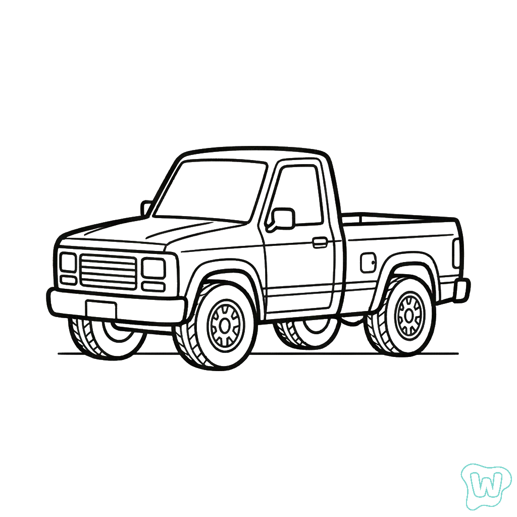 dibujos para colorear grinch Camionetas Pickup