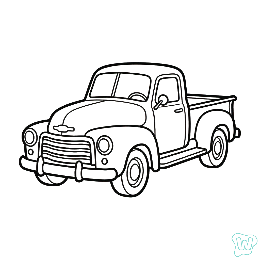 Camionetas Pickup imprimir PDF gratis