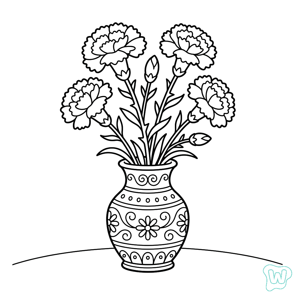 Clavel dibujos para colorear grinch