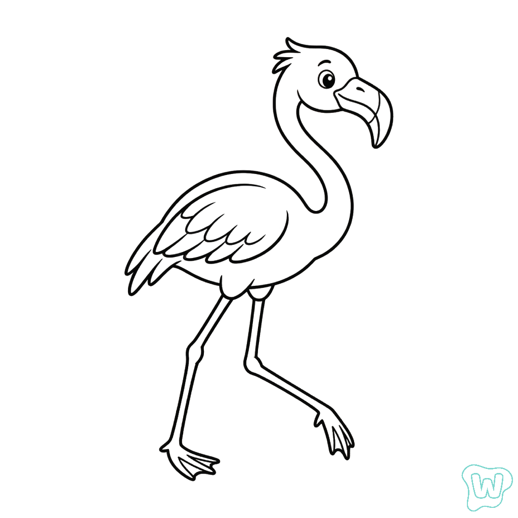 Flamenco dibujos para colorear grinch 1