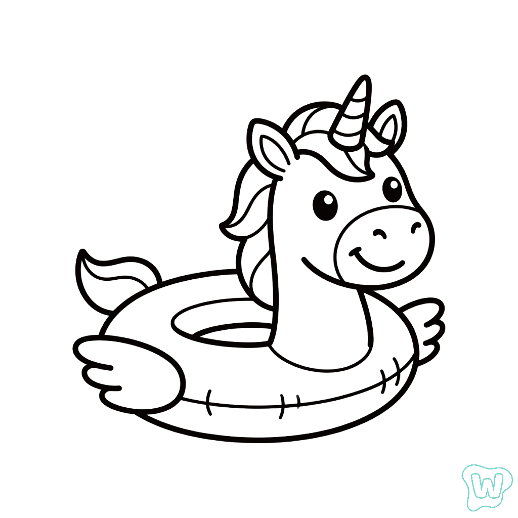 dibujos para colorear grinch Flotador de Piscina 2