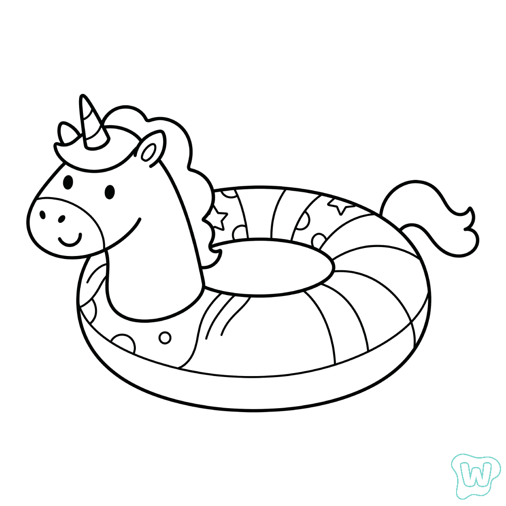 dibujos para colorear grinch Flotador de Piscina