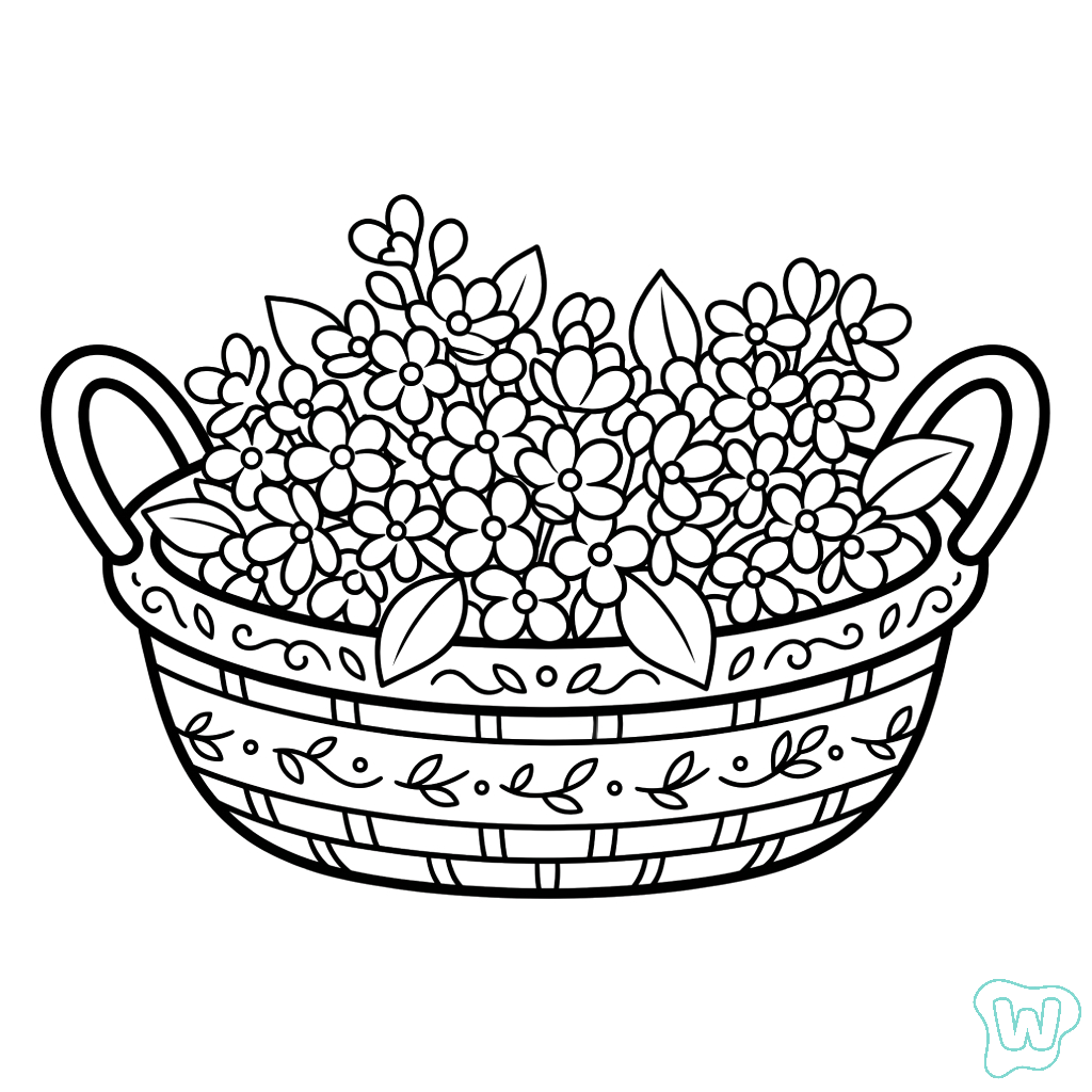 páginas para colorear gratis Jazmín para adultos