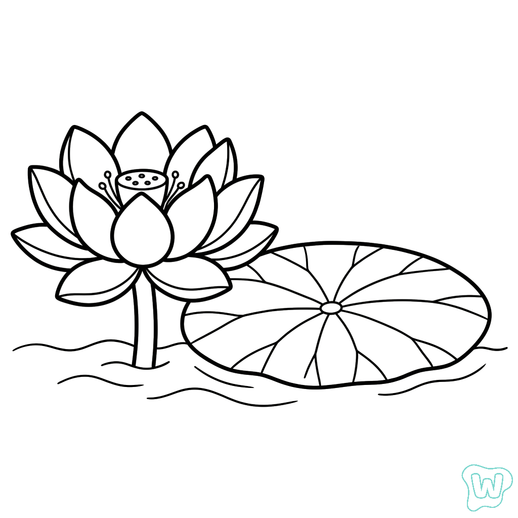 felices páginas para colorear Loto