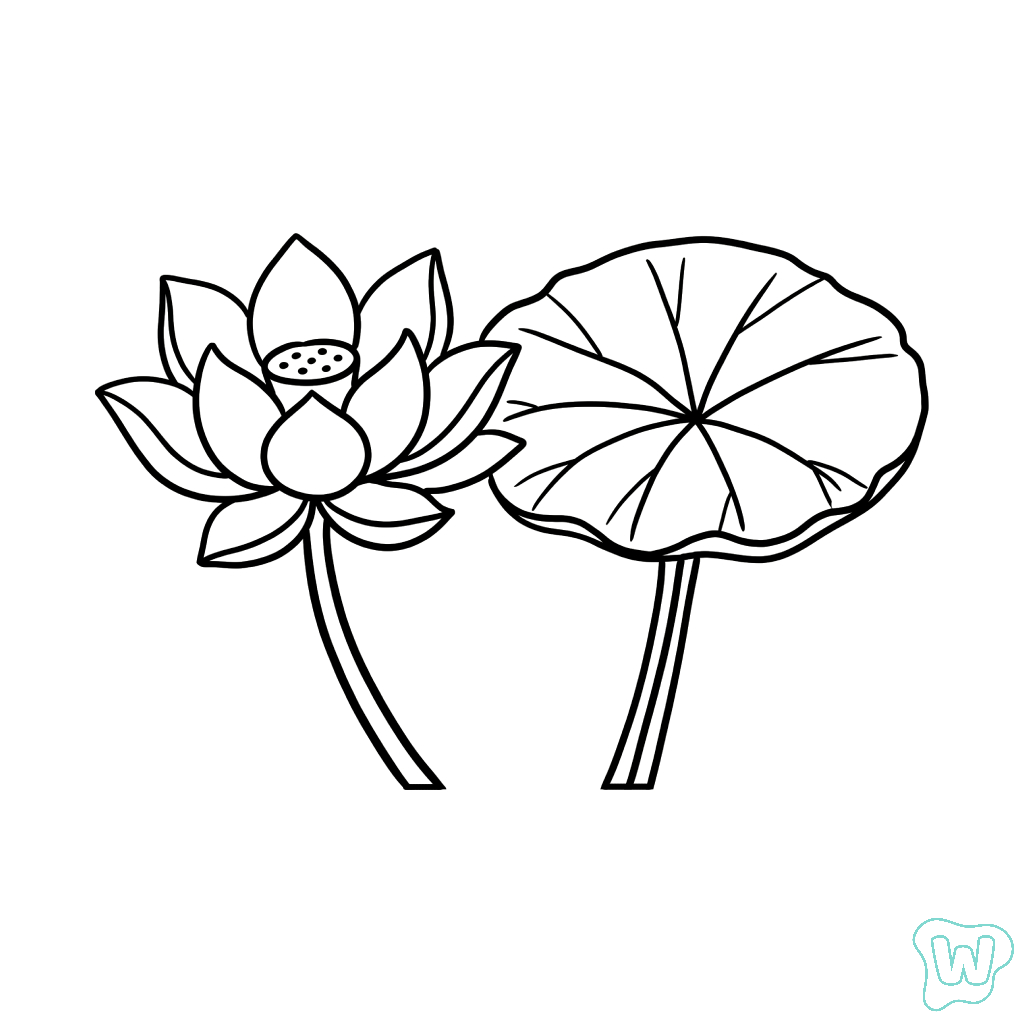 lindas páginas para colorear Loto 1