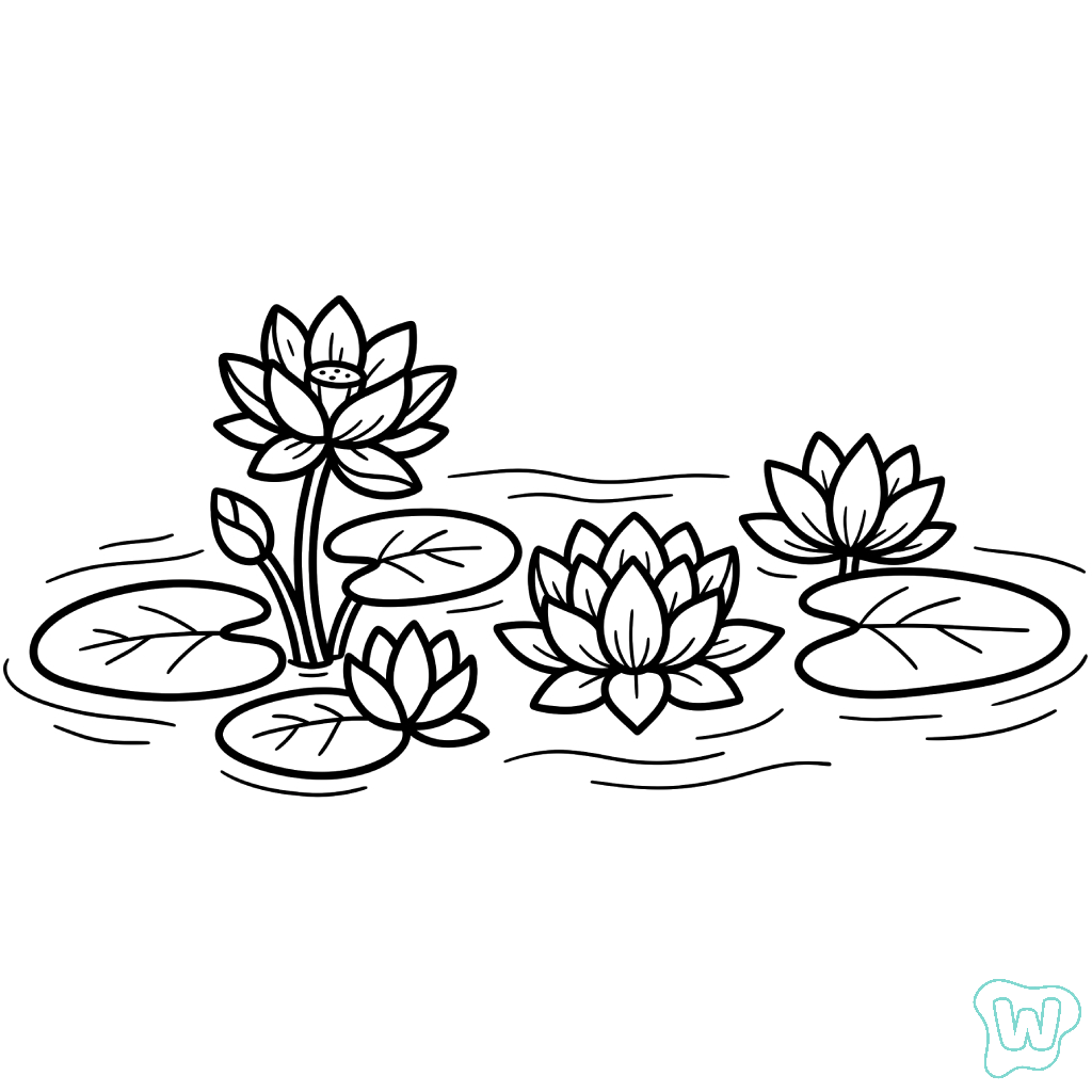 Loto colorear y Imprimir PDF