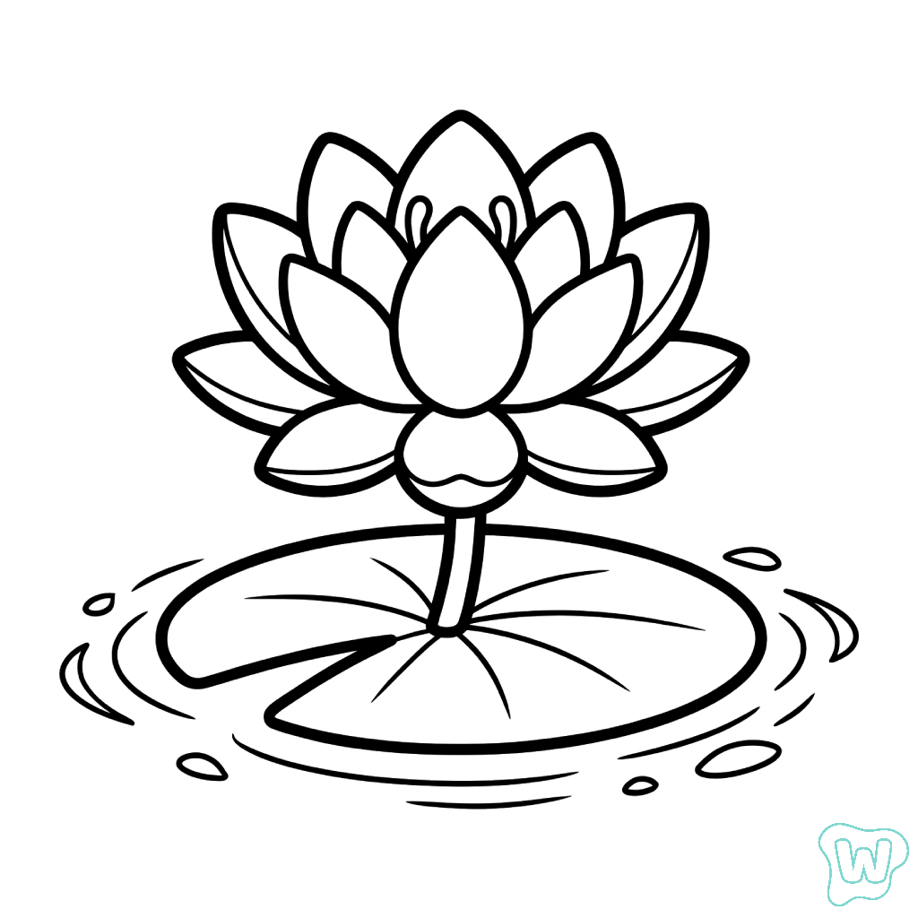 imprimir PDF gratis Nenúfar