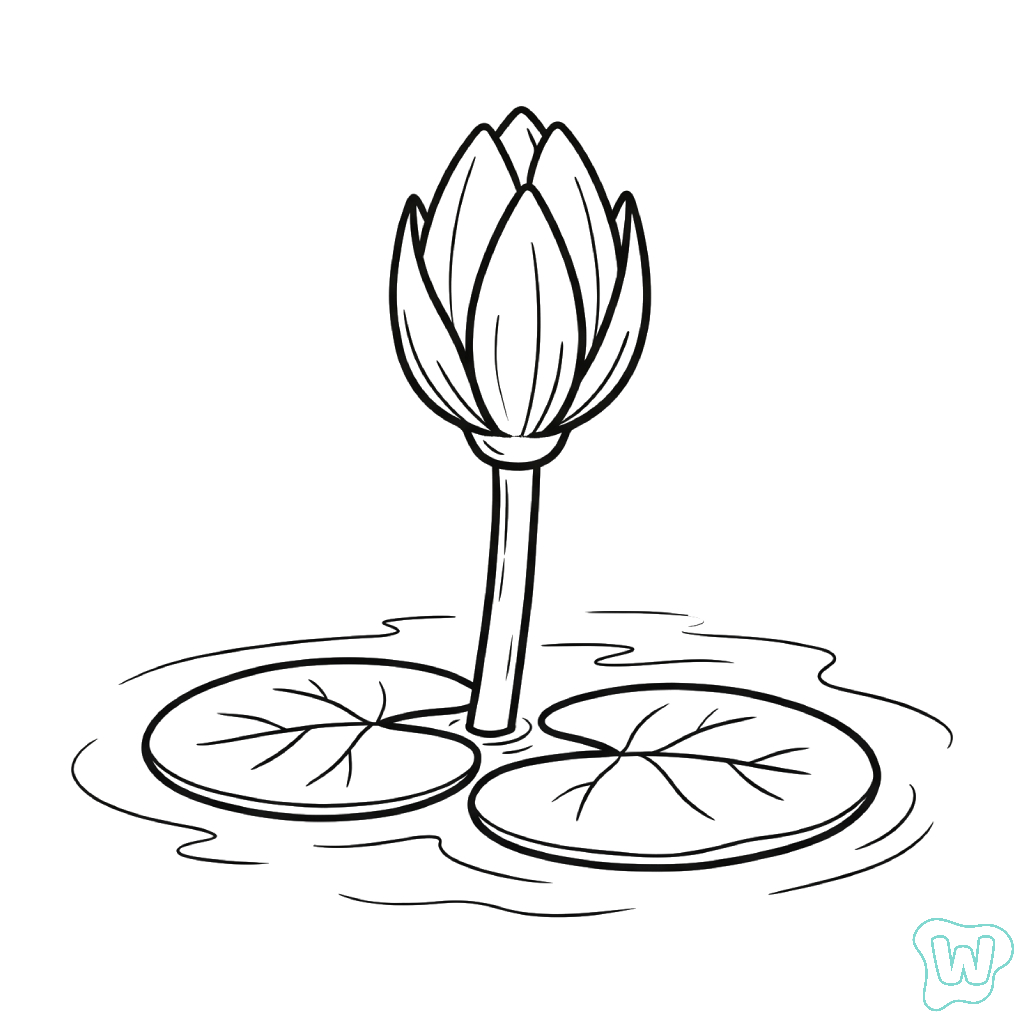 Nenúfar descargar e imprimir PDF gratis