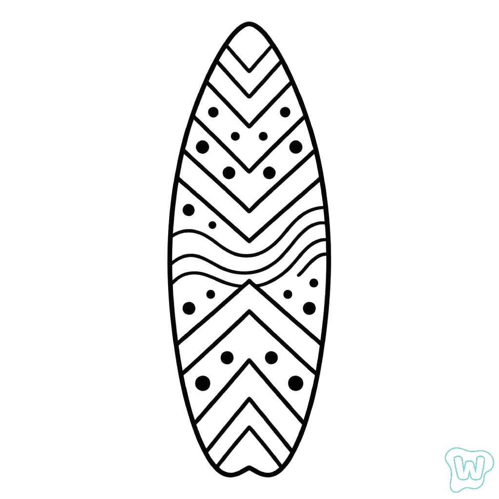 Tavola da surf in PDF gratuita