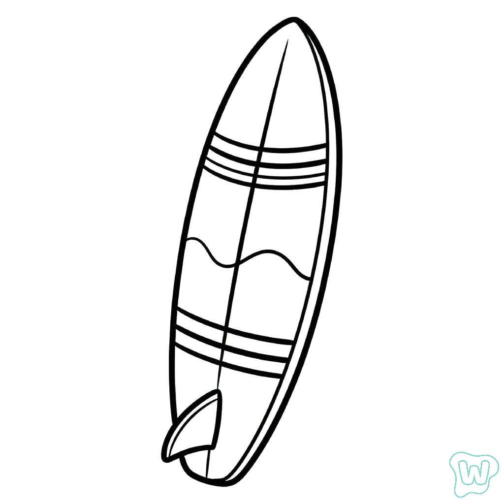 Tavola da surf: download e stampa PDF gratuiti