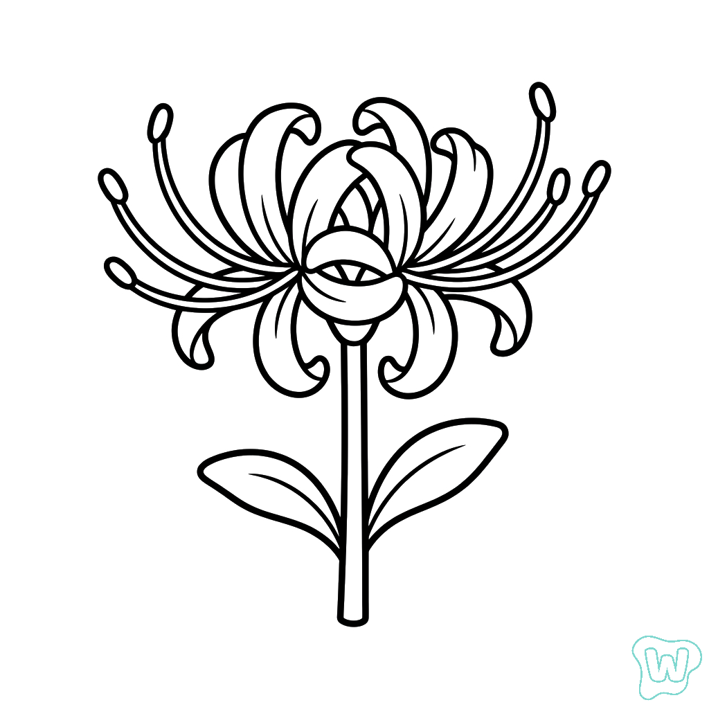 Lirio Araña dibujos para colorear grinch