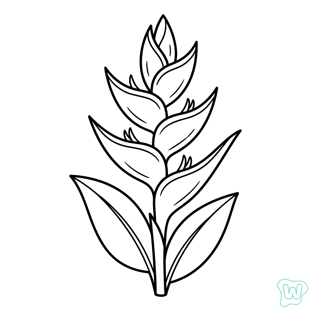 Platanillo colorear y Imprimir PDF gratis