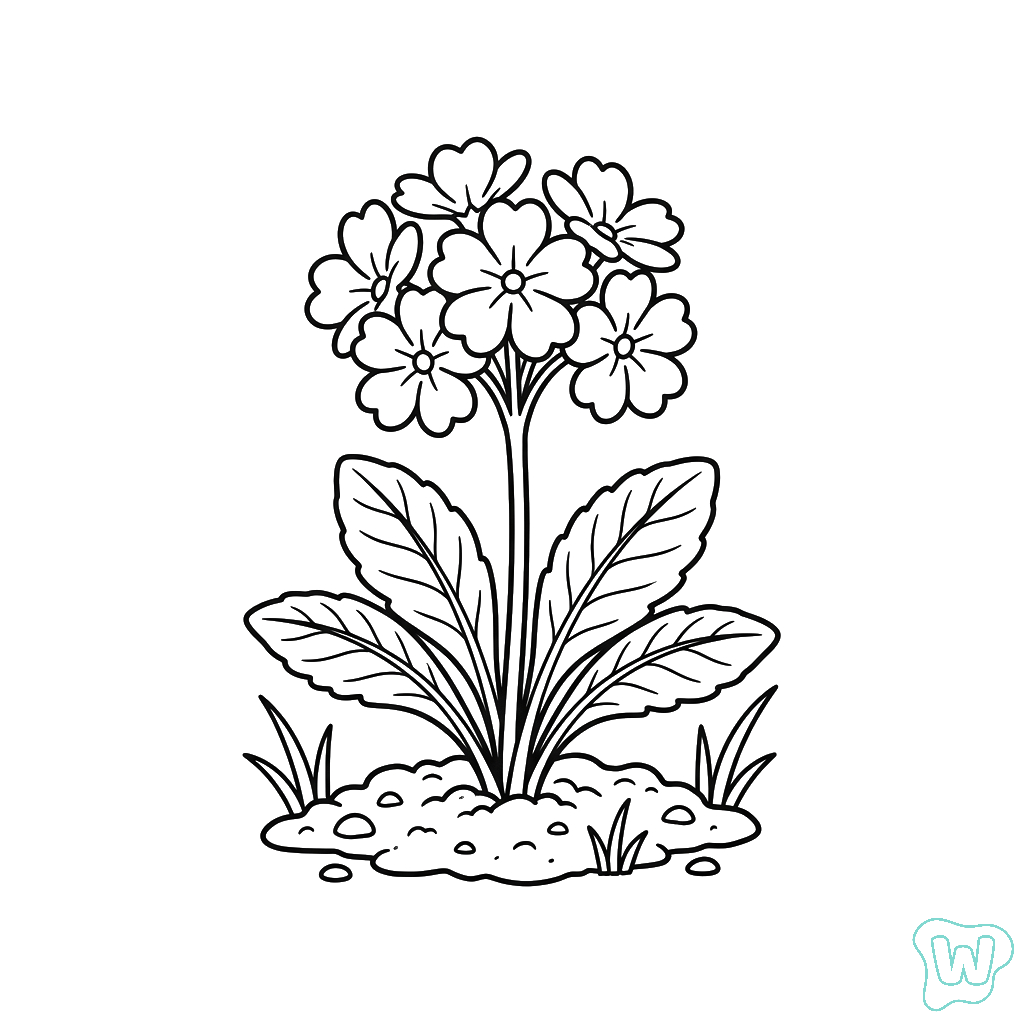 Primavera páginas para colorear de adornos