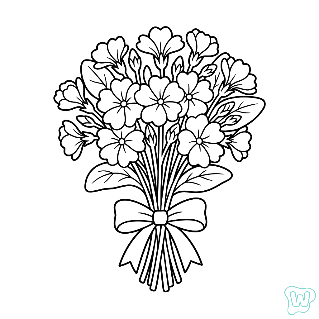 dibujos para colorear Primavera