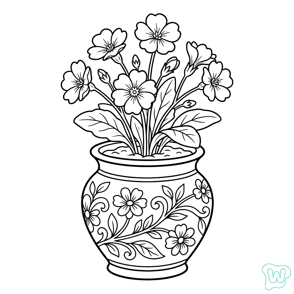 Primavera páginas para colorear para imprimir
