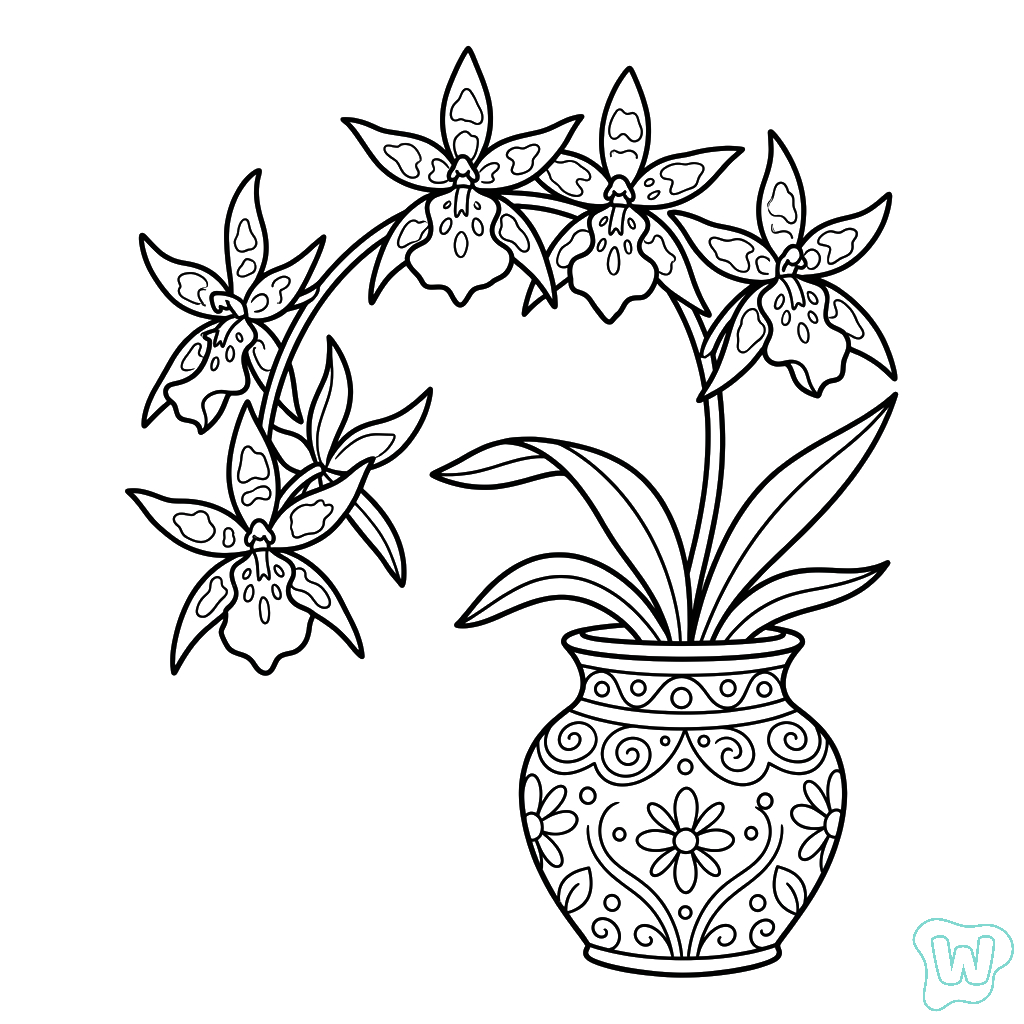 Beallara para colorear 1
