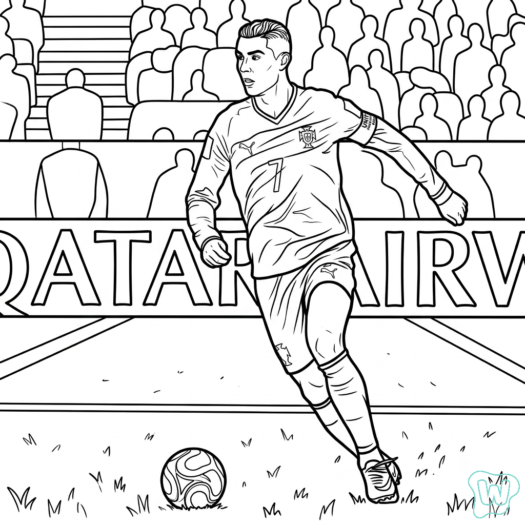 descargar e imprimir PDF gratis Ronaldo Mundial 2026