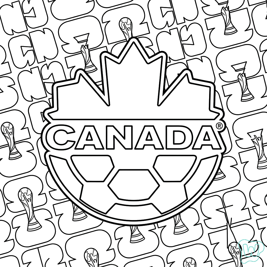 dibujos para colorear grinch Selección de Canadá Mundial 2026