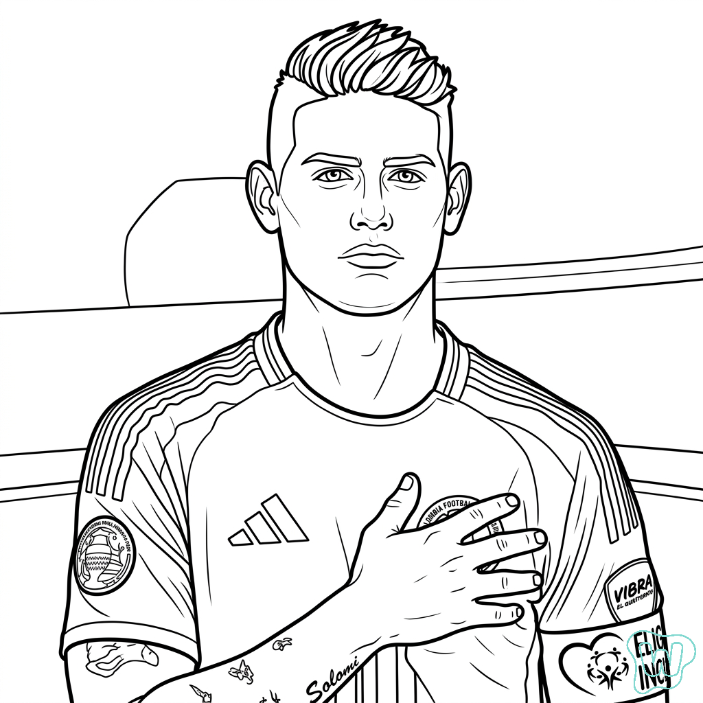Selección de Colombia Mundial 2026 dibujos para colorear grinch