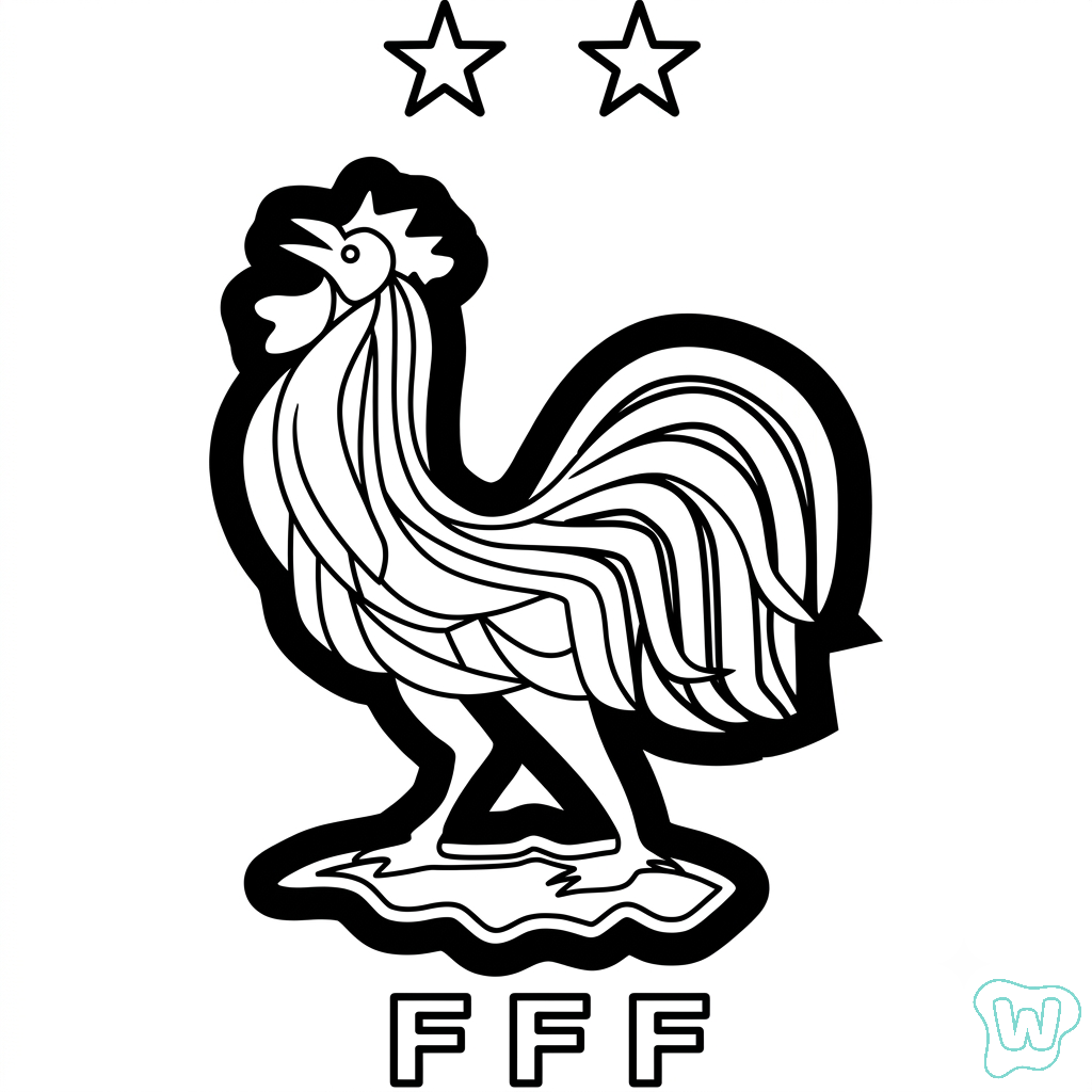 Selección de Francia Mundial 2026 páginas para colorear para adultos pdf
