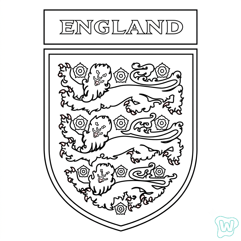 Selección de Inglaterra Mundial 2026 imprimir PDF gratis